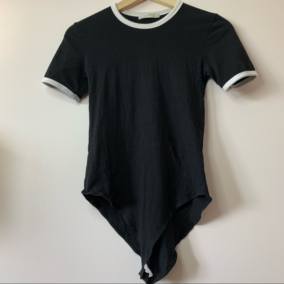 Zara | Black & White bodysuit size S - Picture 2 of 5
